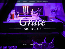 Tablet Screenshot of gracenightclub.se